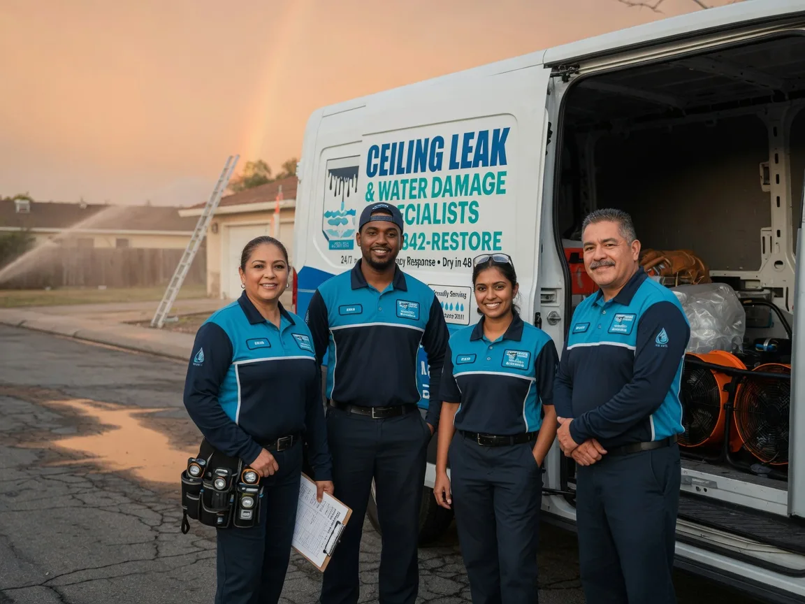 Ceiling Leak Cleanup company in Grampian, PA