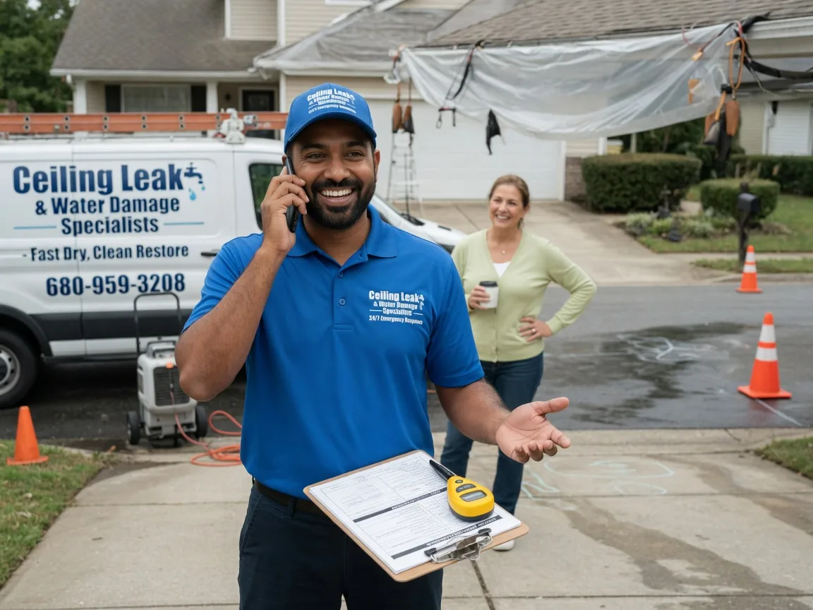 Ceiling Leak Cleanup Grampian, PA FAQs